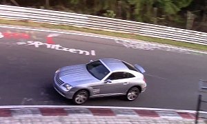 16-Year-Old with No Driving License Crashes Mum’s Car on the Nurburgring