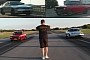 1,600-hp R32 Nissan Skyline GT-R Drag Races R35-Swapped Datsun Truck, Someone Gets Walked
