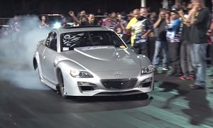 1,600 HP Tri-Turbo Mazda RX-8 Sounds like the Wankel from Hell <span>· Video</span>