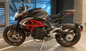 1,600-Mile 2017 MV Agusta Brutale 800 Prepares to Leave Its First Owner’s Possession