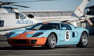 162-Mile 2006 Ford GT in Gulf Livery Begs to Be Raced