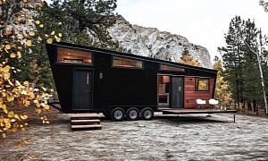 $165K Draper Tiny House Is Off-Grid Mobile Home That's Not Afraid To Get Dirty