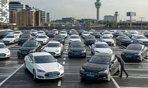 167 Tesla Model S Fleet for Amsterdam’s Green Schiphol Airport