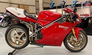 16K-Mile 2002 Ducati 998S Has Confusing Decals and an Interesting Story to Tell