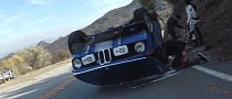 17-Year Old Driver Flips Restored BMW 2002