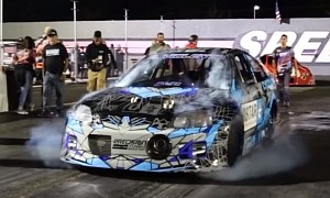 17-Year-Old Races Honda Civic With Almost 1,500 Horsepower, Destruction Ensues