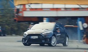 17-Year-Old WRC Driver Kalle Rovanperä Gets His License in Style