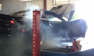1800 HP Camaro Tire Explodes on Dyno at 200 MPH