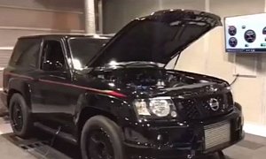 1,800 HP Nissan Patrol Tears Up the Dyno, Hasn't Reached Full Boost Yet