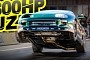 1,800-HP "Yoda Supra" With Billet 2JZ Does Big Wheelie and 7-Second Pulls