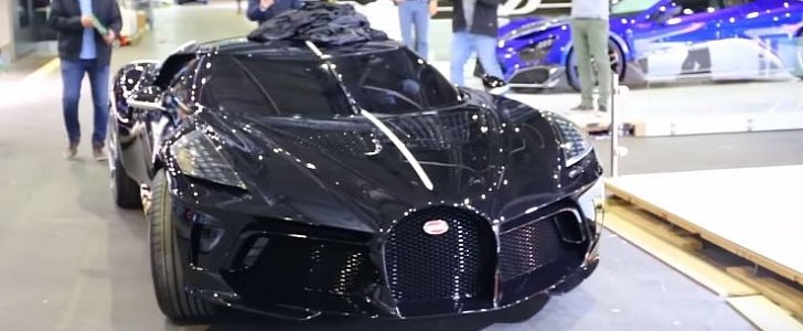 $18.7M Bugatti La Voiture Noire Has Electric Motor