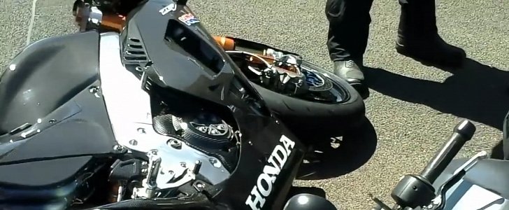 There goes the Honda RC213V-S
