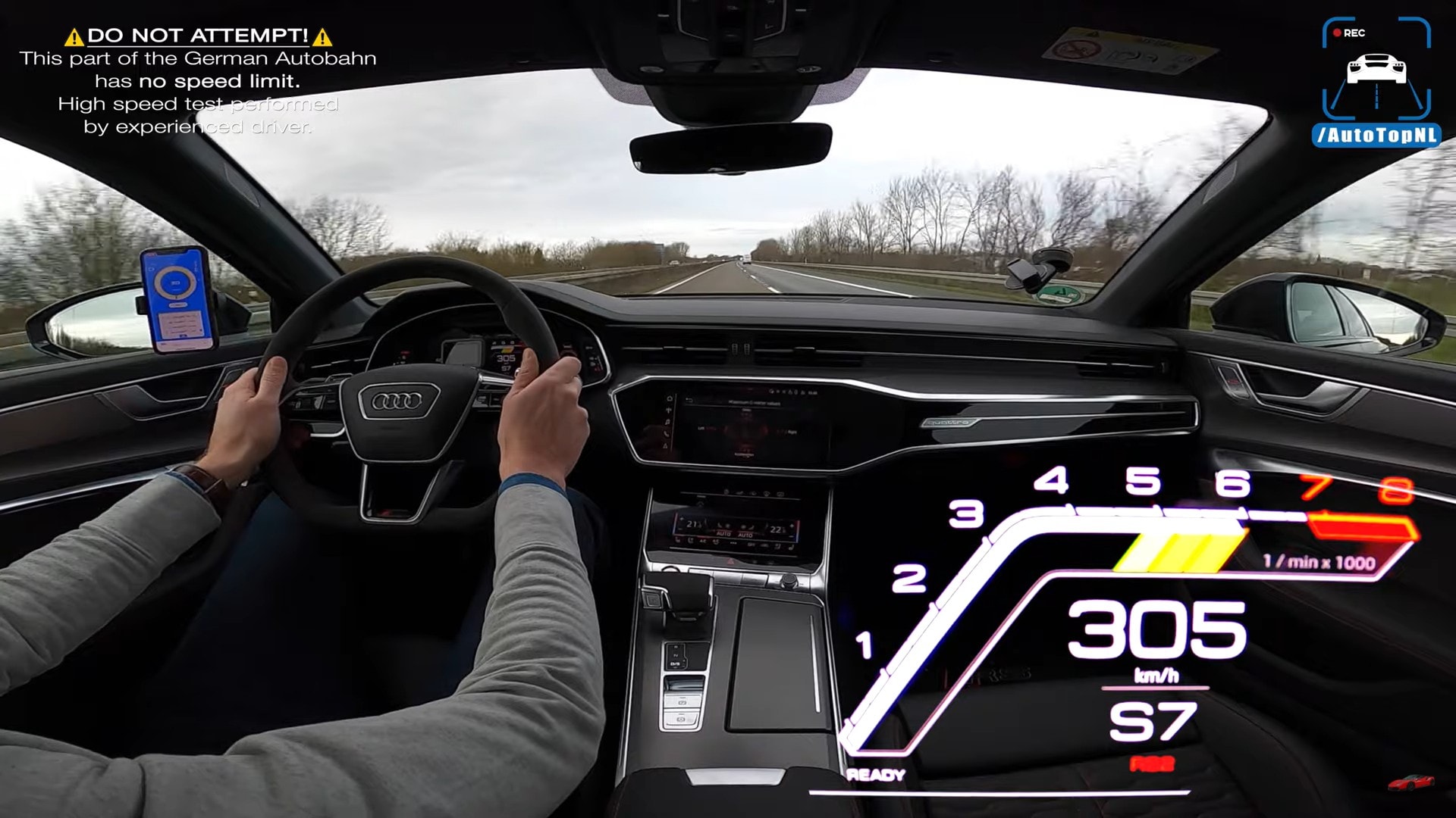 189+ MPH the Autobahn in Audi RS6 Shows MHEV Family Haulers Can Be Ultra-Fast - autoevolution