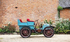 1901 Panhard Le Papillon Bleu, One of the Earliest Cars Around, Goes on Sale
