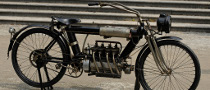 1910 American Pierce Four Wins Villa d'Este Motorcycle Best of Show
