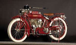 1915 Indian Big Twin Motorcycle Up for Auction