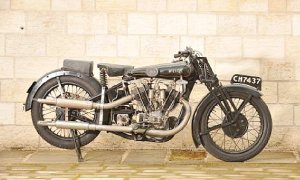 1928 McEvoy-JAP 980cc Motorcycle Up for Auction