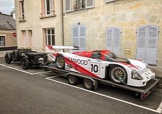 1929 Bentley Blower Towing a Porsche 962 Could Be The World's Fastest Lorry