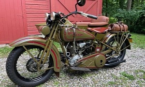 1929 Harley-Davidson Model J With Sidecar Is One Fine Piece of Harley History