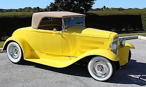 1930 Ford Roadster Seems Deleted in Sour Lemon Yellow