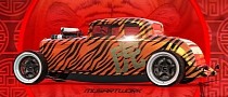 1932 Ford Hot Rod Channels the Inner CGI Water-Tiger to Welcome Lunar New Year