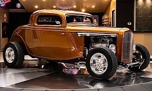 1933 Ford 3-Window Is a Copper Take on Hot Rods