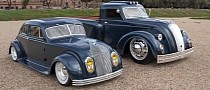 1934 Chrysler Imperial “Hellflow” Envisioned With Matching Dodge Airflow Truck