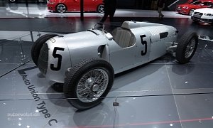 1936 Auto Union Type C Sheds Light on Audi's Past at Auto Shanghai 2015
