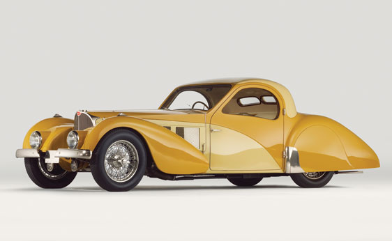 The 1937 Bugatti Type 57SC Atalante Coupe