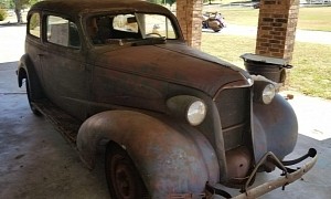 1937 Chevrolet Master Comes Out of Storage After 60 Years, Displays Perfect Patina Look