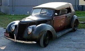 1937 Ford Rat Rod Looks so Beat Down It’s Almost Elegant