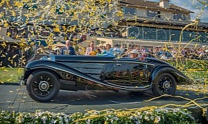 1937 Mercedes-Benz 540K Special Roadster: Best in Show at Pebble Beach Concours d'Elegance
