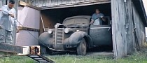 1938 Buick Comes Out of the Barn After 30 Years, It's an All-Original Survivor