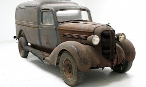 1938 Dodge Humpback Panel Truck Is an Altar to Rust, Begs to Be Rescued for $4K