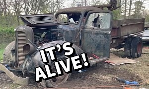 1938 Dodge Truck Abandoned for 50 Years Gets Second Chance, Engine Agrees to Run