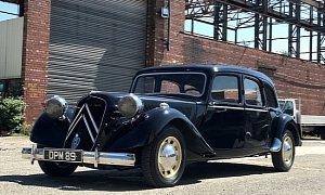 1939 Citroen Traction Avant, 1 of 3 in the World, Restored After 35 Years