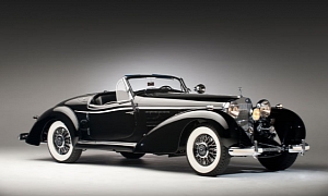 1939 Mercedes-Benz 450 K Spezial Roadster Up for Auction