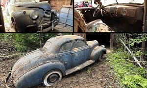 1940 Chevrolet Master Trapped in a Barn for 70 Years Is an Amazing Time Capsule