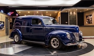 1940 Ford Sedan Delivery Will Lend a GM V8 Helping Hand With Parcels