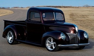 1941 Ford Pickup Is a 675 HP Roush-Supercharged Mean Coyote