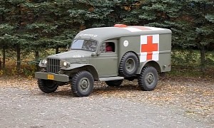 1942 Dodge WC54 Comes Out of Long-Term Storage, It's a WWII Time Capsule