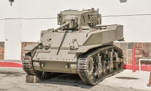 1943 Stuart M5A1 Tank Project Would Make a Great Addition to Any Military Collection