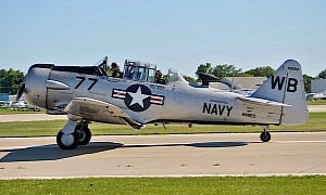 1944 North American T-6 Texan Goes from Trainer to Entertainer
