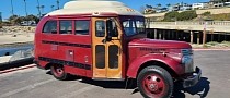 1945 Chevrolet Wayne "Super Short" Bus Restomod Is Full of Pleasant Surprises