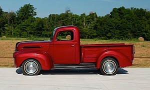 1946 Ford Is a Beautiful Burnt Orange Nod to the Pickups From Before the Mighty F-Series
