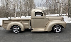 1946 International Truck Ditches Utilitarian Roots, Becomes Chevy-Powered Hot Rod