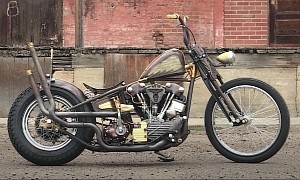 1946 Knucklehead King Nothing Bobber Comes from the Hands of OCC’s Josh Allison