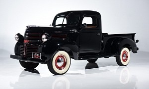 1947 Dodge W-Series Art Deco-Style Pickup Truck Now up for Grabs