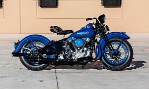 1947 Harley-Davidson FL Sells for More Than Most New Porsches