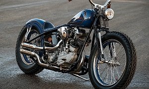 1947 Harley-Davidson SourKraut Pays Tribute to Joe Petrali’s Record-Setting Bike